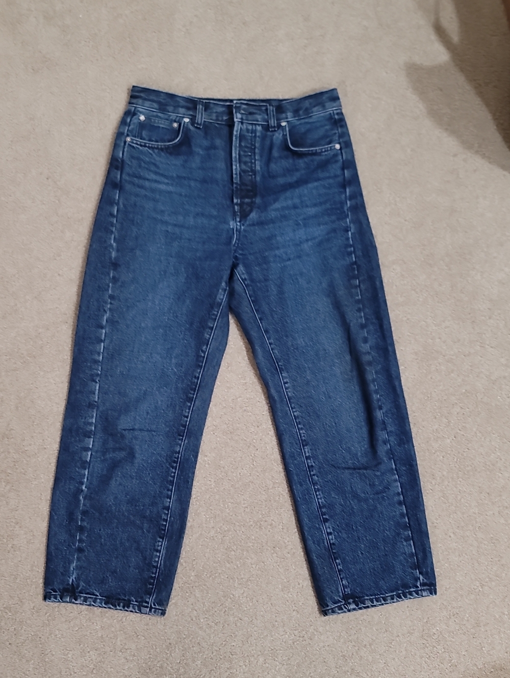 Madewell Pierced Barrel Leg Jean